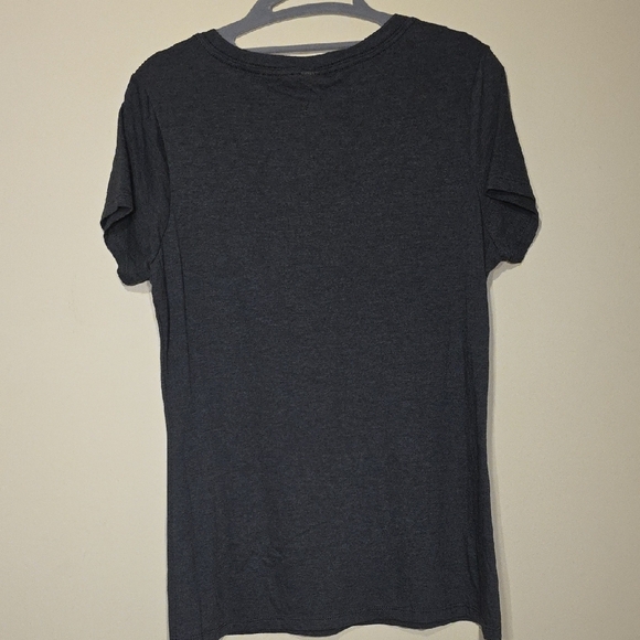 District Black and Orange Fitted Short Sleeve Tee - Picture 4 of 5